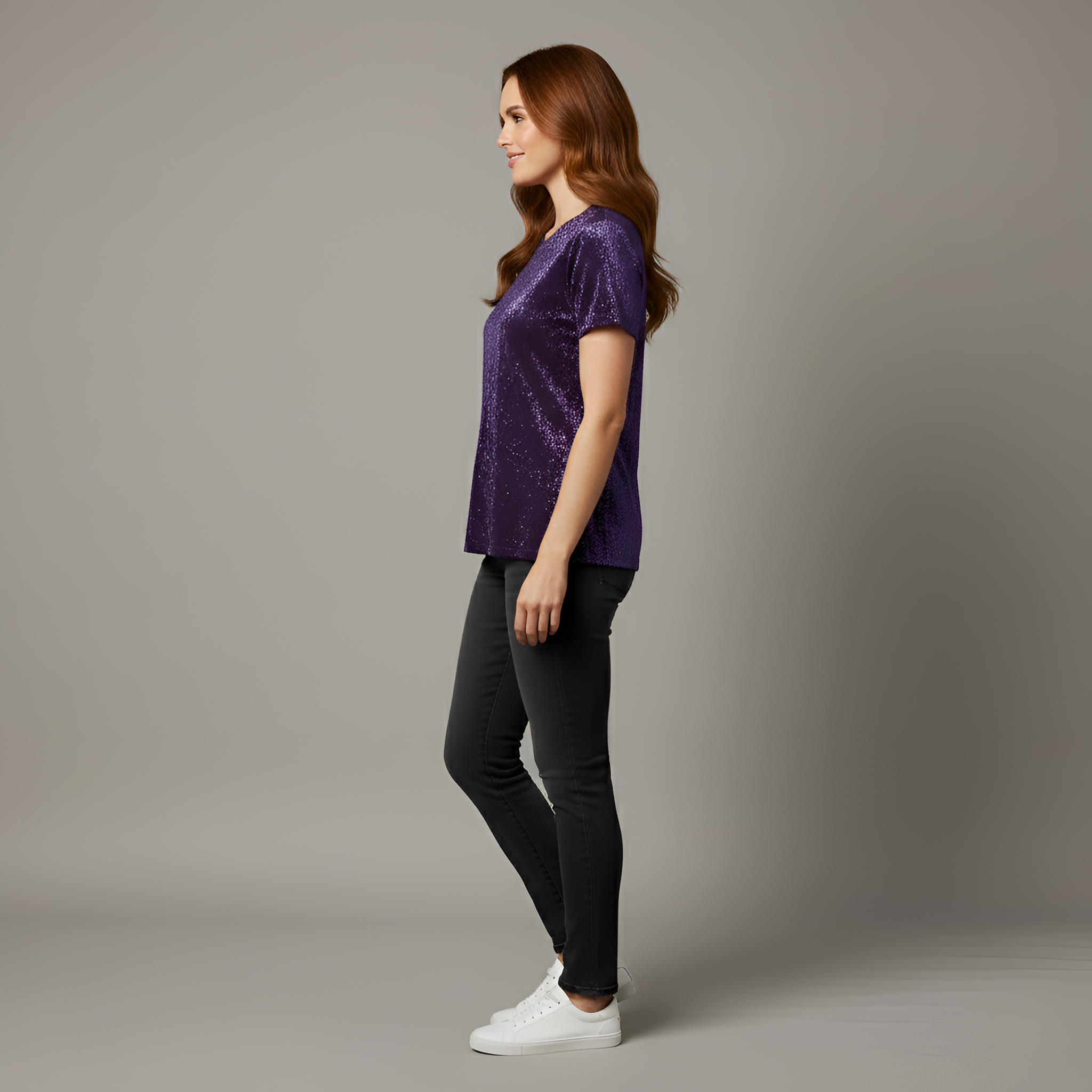 Lena - Purple T-shirt