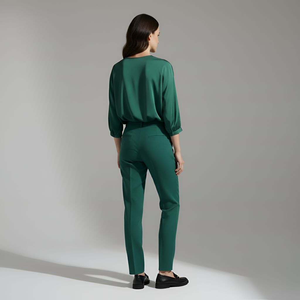 Elly - Green Trousers