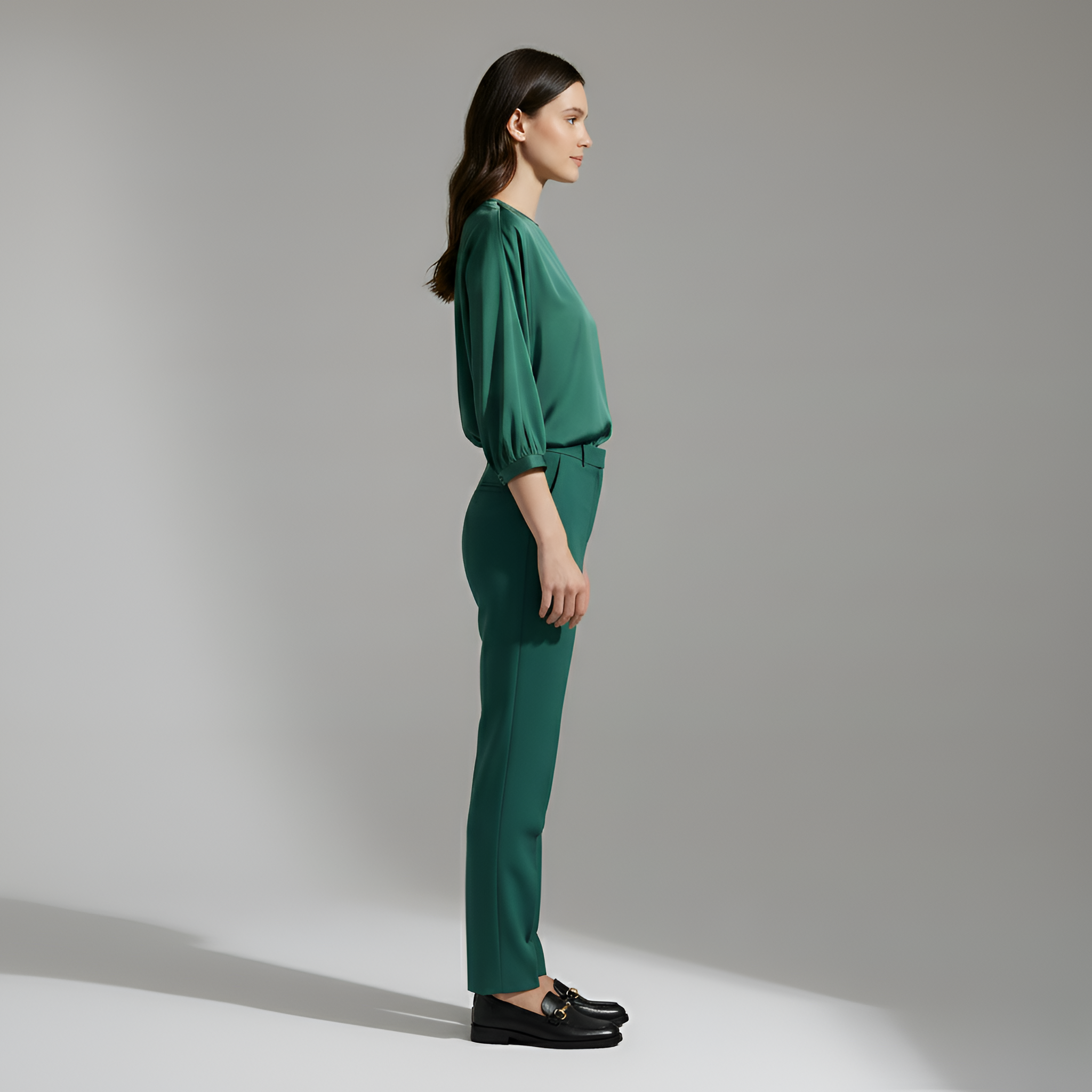 Elly - Green Trousers