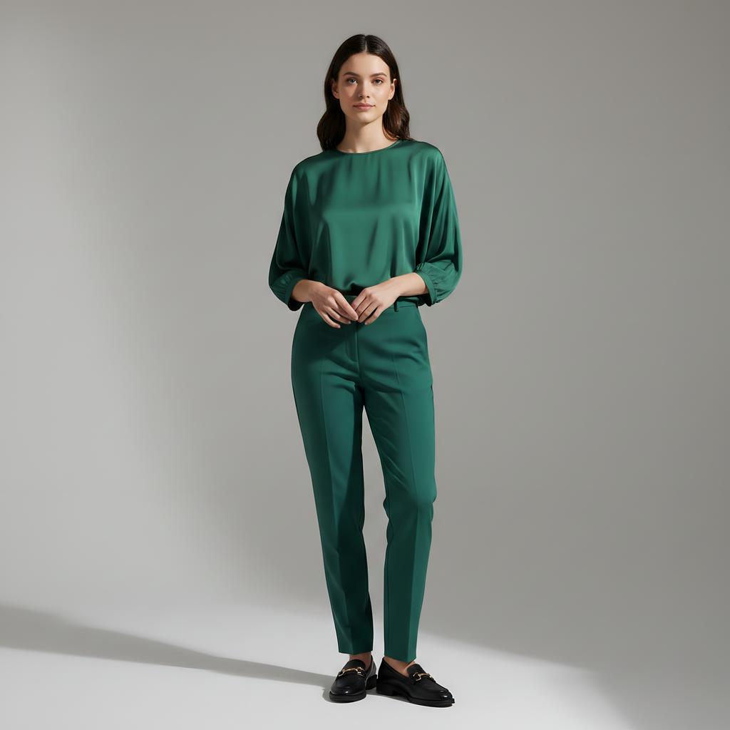 Elly - Green Trousers