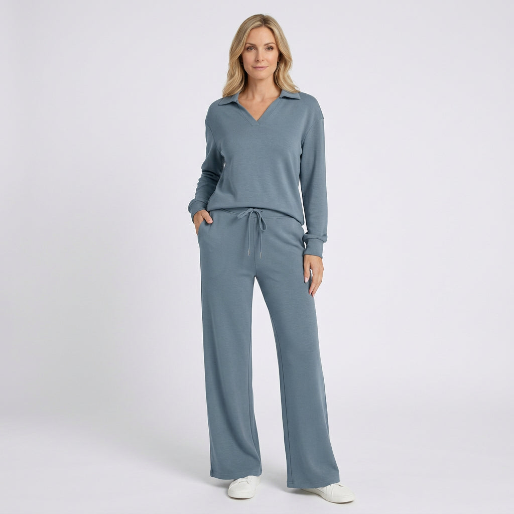 Women Two Piece Loungewear Set