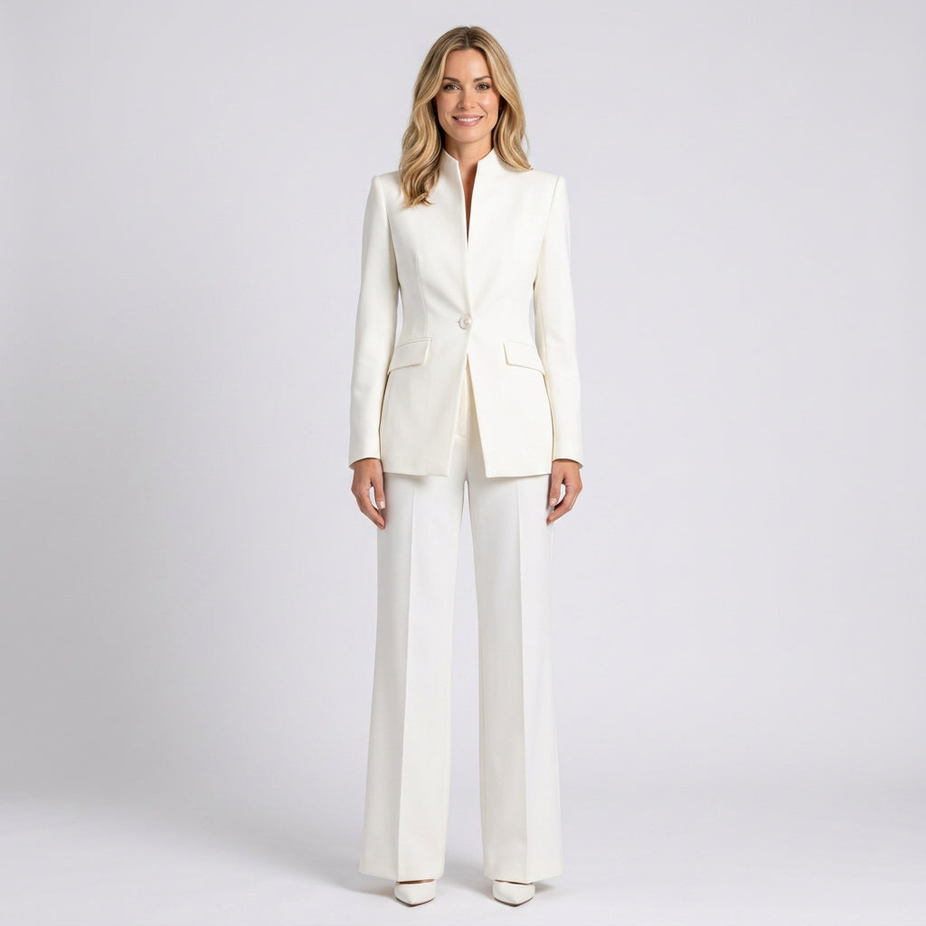 Women’s Tailored Trouser Suit Set Structured Fit