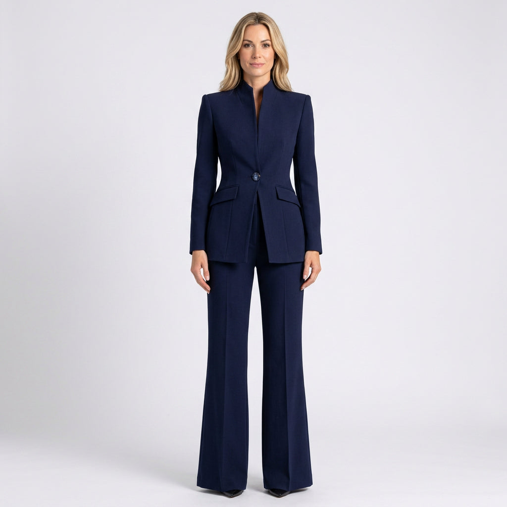 Women’s Tailored Trouser Suit Set Structured Fit